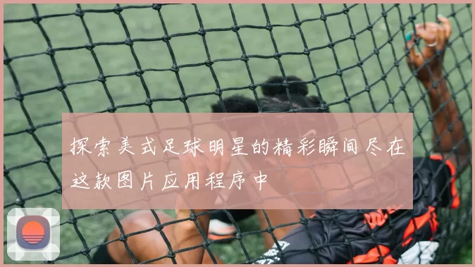 探索美式足球明星的精彩瞬间尽在这款图片应用程序中