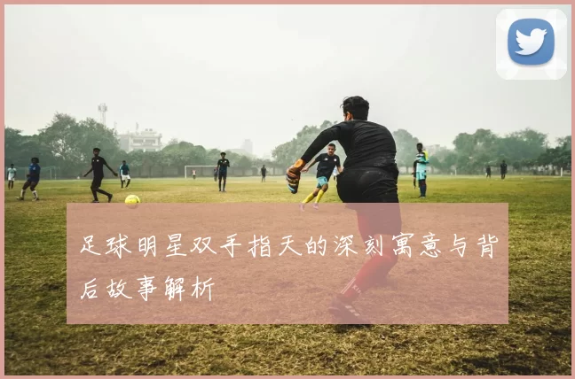 足球明星双手指天的深刻寓意与背后故事解析